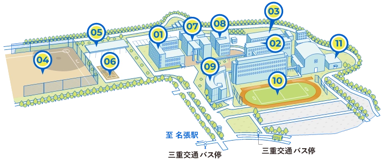 近大高専全体マップ